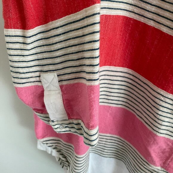 HOLDING HORSES BY ANTHROPOLOGIE WOMEN RELAXED FIT 100% COTTON BUTTON-UP SHIRT - Picture 4 of 6